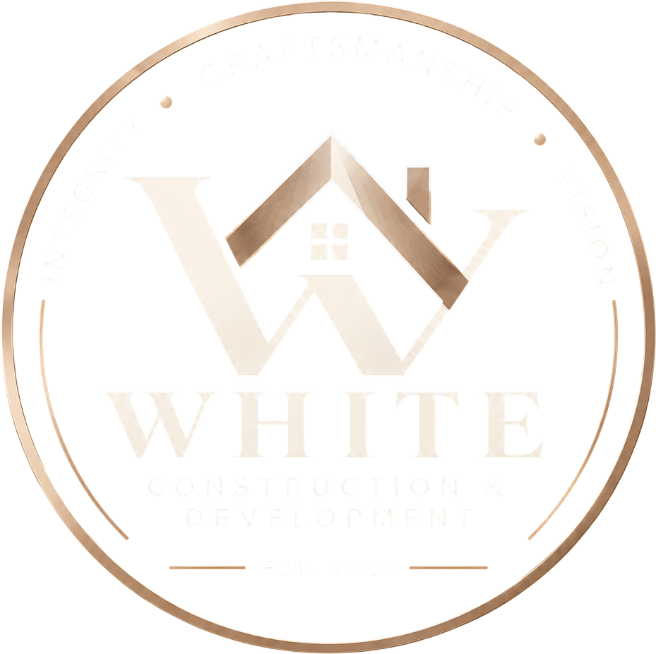 White Construction and Development logo
